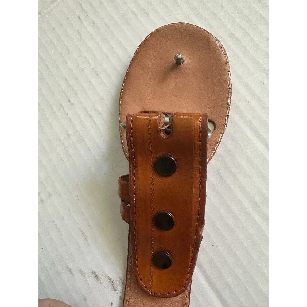 Eel Skin Cognac Western Men’s Belt 40 Rodeo Max
